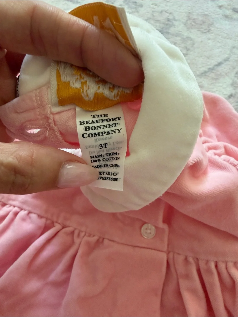 The Beaufort Bonnet Company Pink Dress with Matching Bloomer